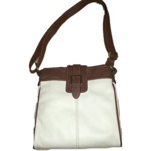 Merona Square crossbody Purse handbag cloth lined